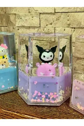 Sanrio Kuromi Işıklı Müzikli Sulu Masa Lambası