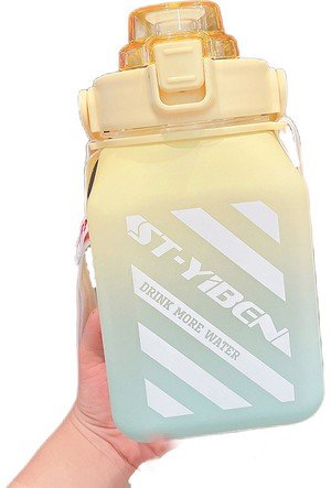 Plastik Kare Suluk 1.2lt Renkli
