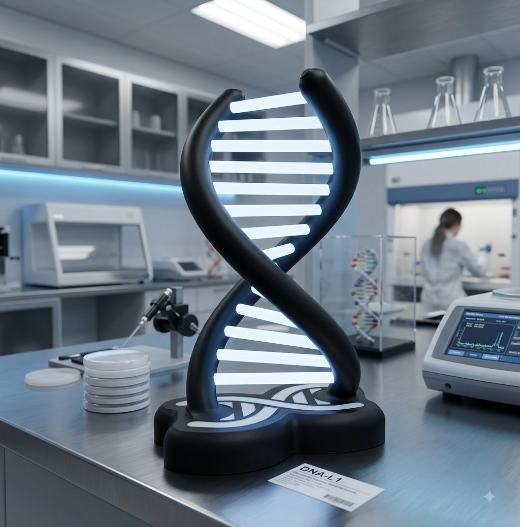 Helix DNA 20cm 3D Print Gece Lambası