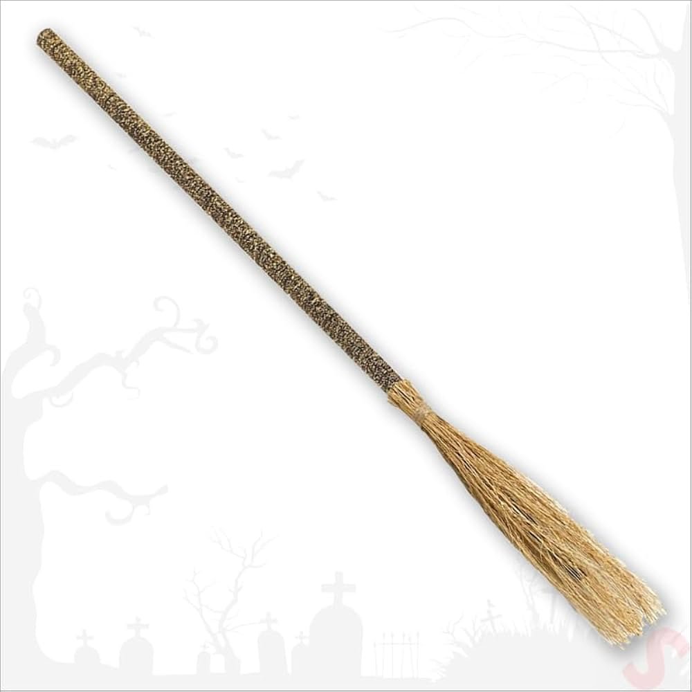 Halloween Cadı Süpürgesi Çalı 95cm