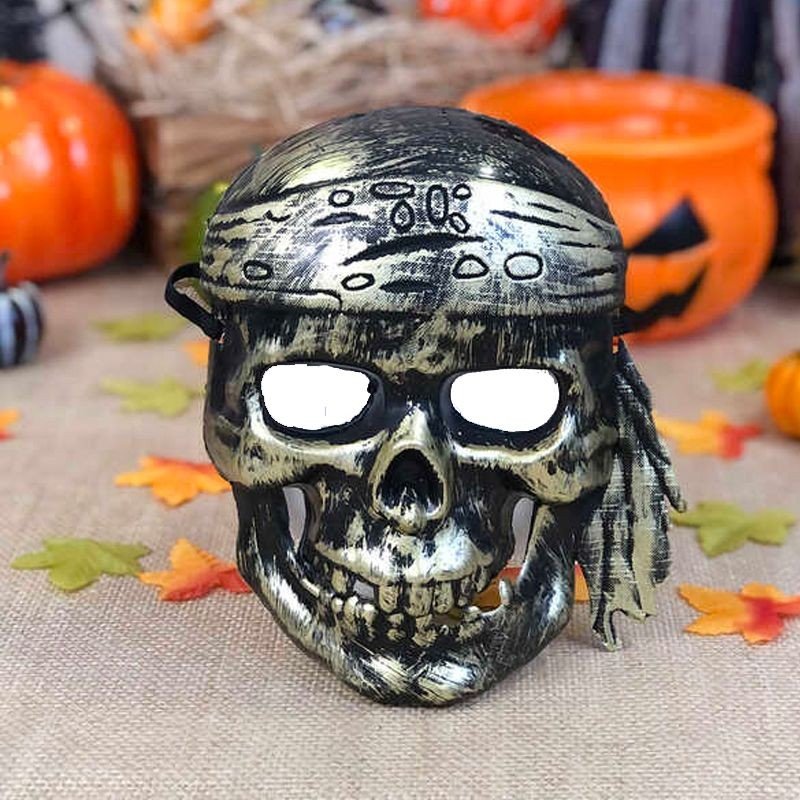 Plastik Maske ´Iskelet Korsan´
