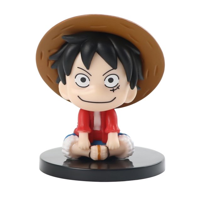 One Piece Biblo 7cm Oturan ´Luffy´