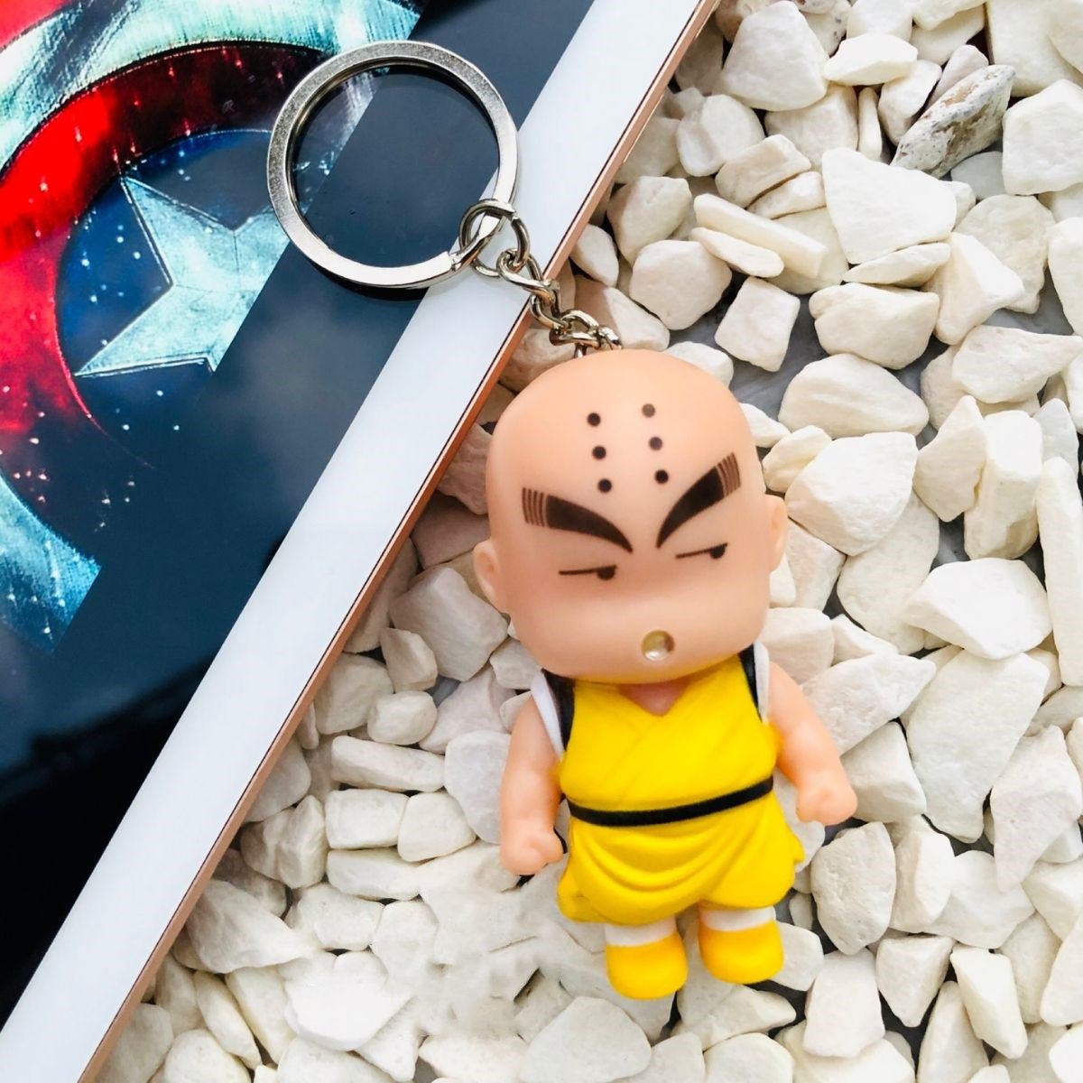Dragon Ball Z Krillin Sesli Işıklı Anahtarlık