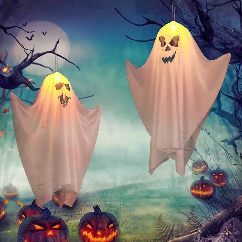 Halloween Dekoratif Işıklı Hayalet
