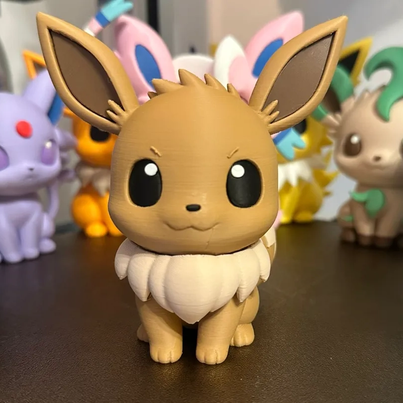 Pokemon 3D Print Biblo Eevee 10cm