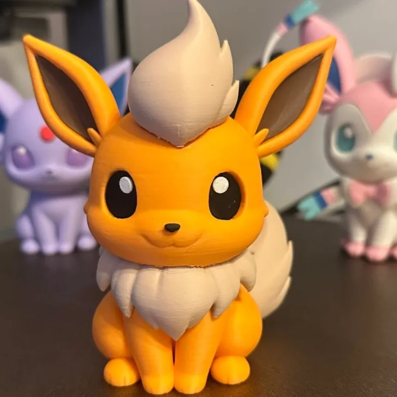 Pokemon 3D Print Biblo Flareon 10cm