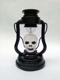 Halloween Dekoratif Led Fener Kurukafa 22cm