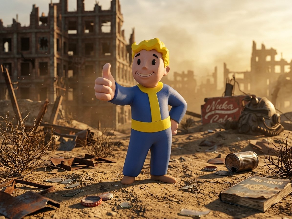 Fallout 3D Print Biblo 10cm Voultboy
