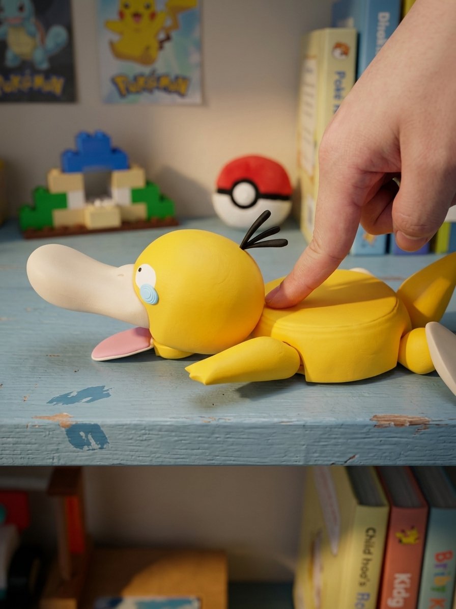 Pokemon 3D Print ´Psyduck´ Bardak Tutucu