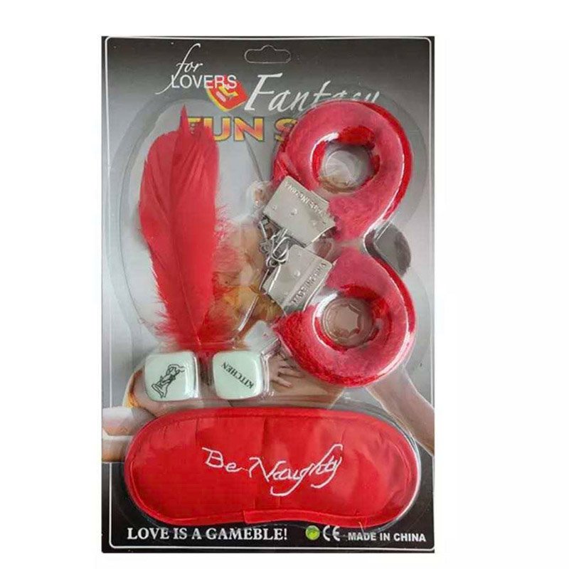 3´lü Fantazi Seti ( Gözbağı - Tüy - Kelepçe )