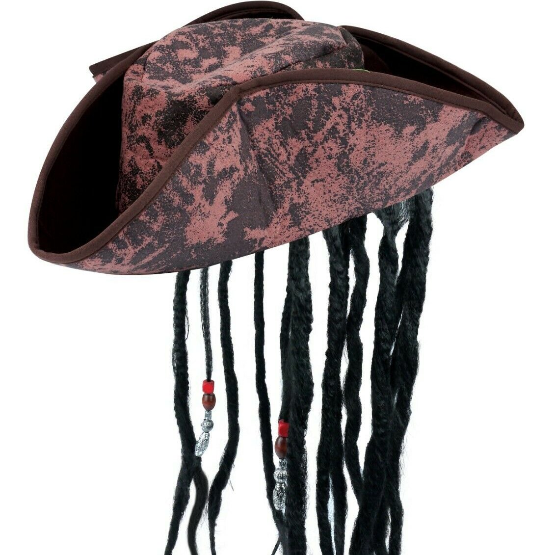 Kaptan Jack Sparrow Saçlı Şapka