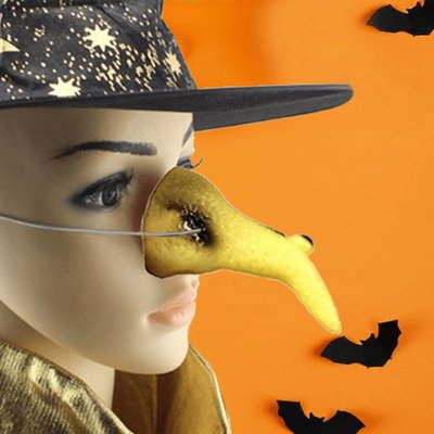 Halloween Kostüm Cadı Burnu