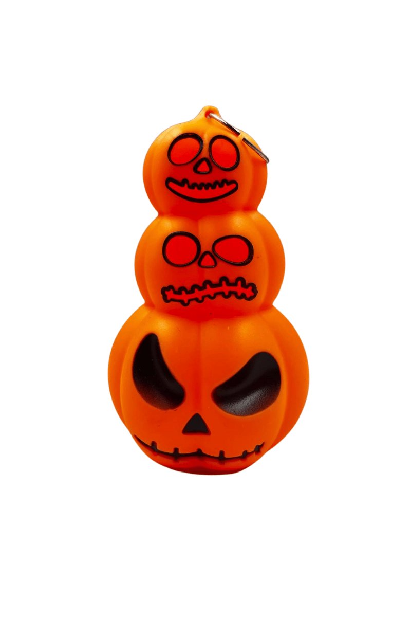 Halloween Dekoratif Led 3´lü Balkabağı 12cm