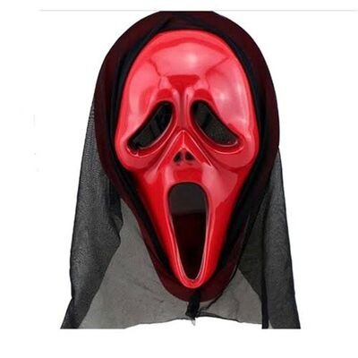Plastik Maske ´Kırmızı Çığlık (Scream)´
