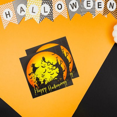Halloween Peçete Baskılı 33x33cm 20 Adet