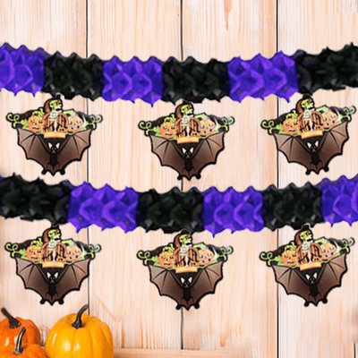 Halloween Dekoratif Pelur Süsleme 3mt