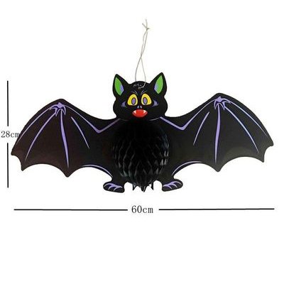 Halloween Dekoratif Petek Süs Yarasa 60cm