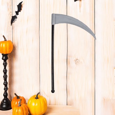 Halloween Aksesuar Azrail Orağı 90cm