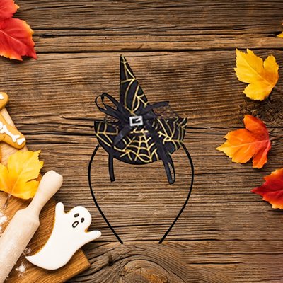 Halloween Taç Cadı Şapkası