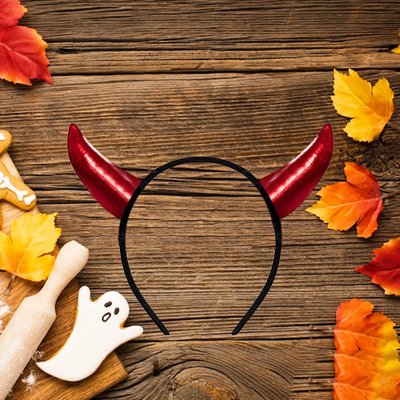 Halloween Taç Şeytan