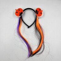 Halloween Taç Saçlı Balkabağı / Örümcek