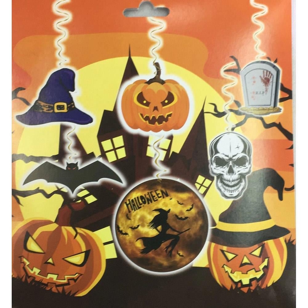 Halloween Dekoratif Kağıt Helezon Sarkıt Süs