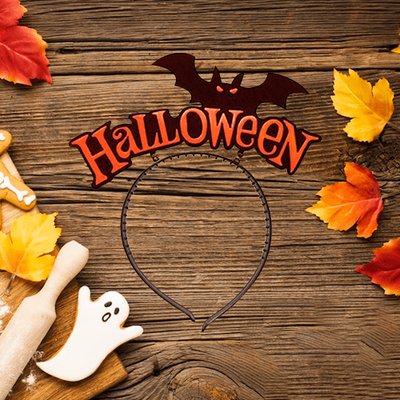 Halloween Taç Halloween Yarasa