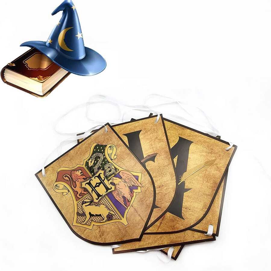 Karton Dekoratif Banner Harry Potter Temalı ´Happy Birthday´