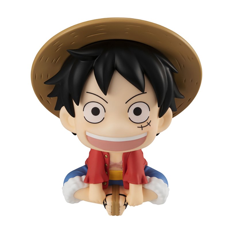 One Piece Biblo 7cm Oturan ´Gülen Luffy´