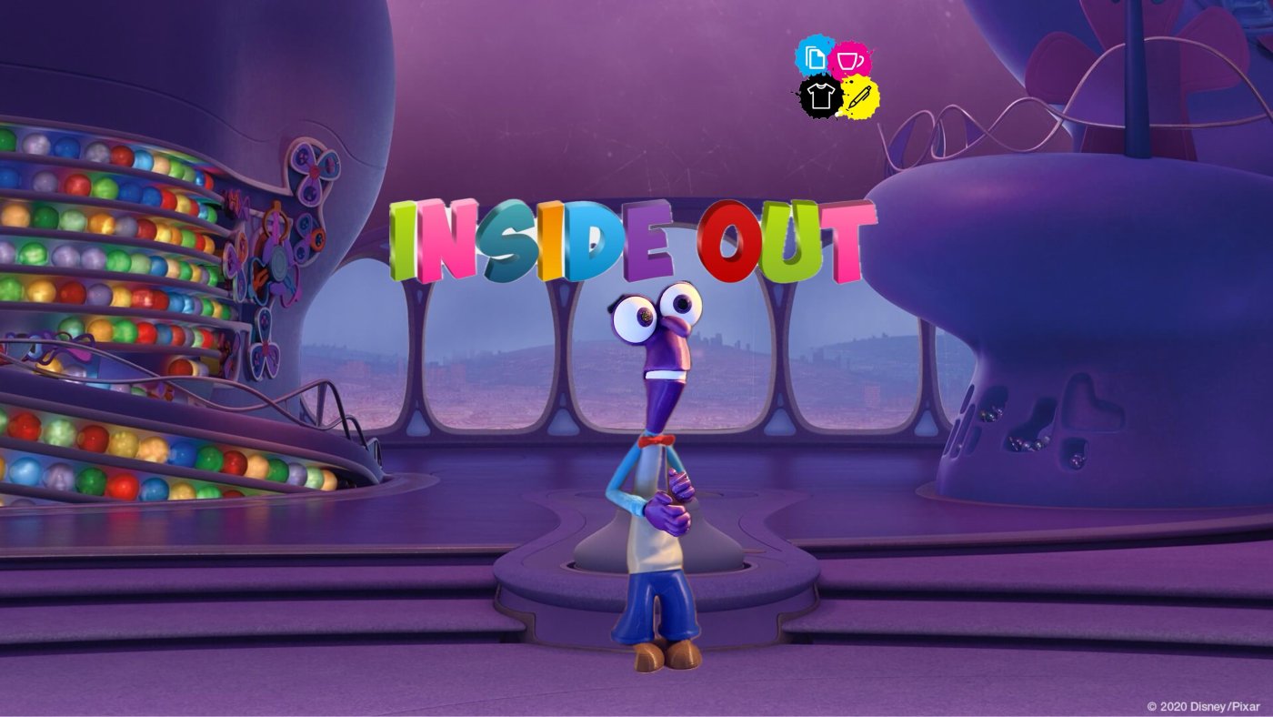Inside Out ´Fear - Korku´ 3D Print 15cm