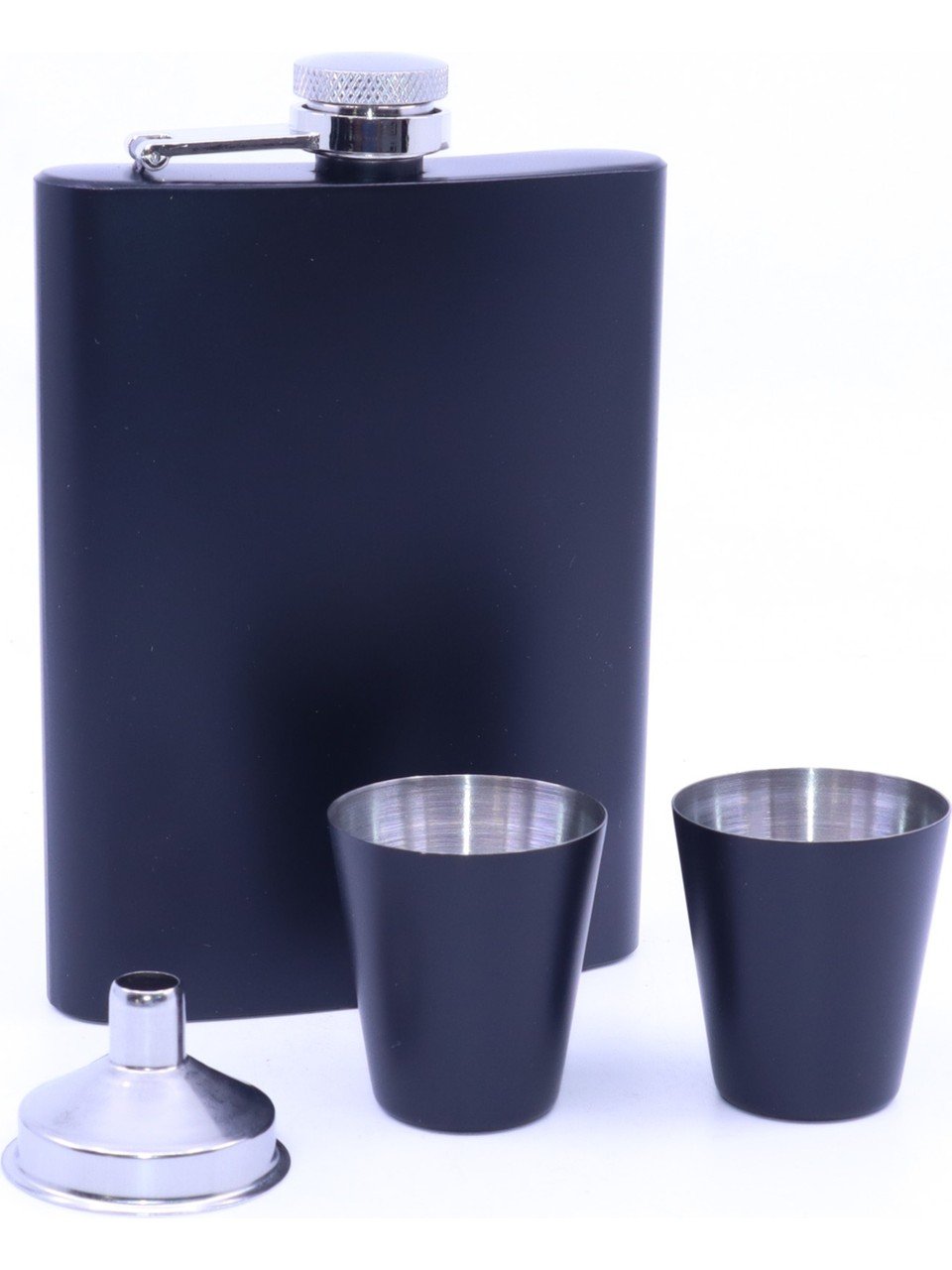 Matara Seti ´8OZ - 2 Shot Bardaklı - Siyah - Hunili´