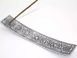 Metal Kayık Tütsülük 7 Çakra 25cm
