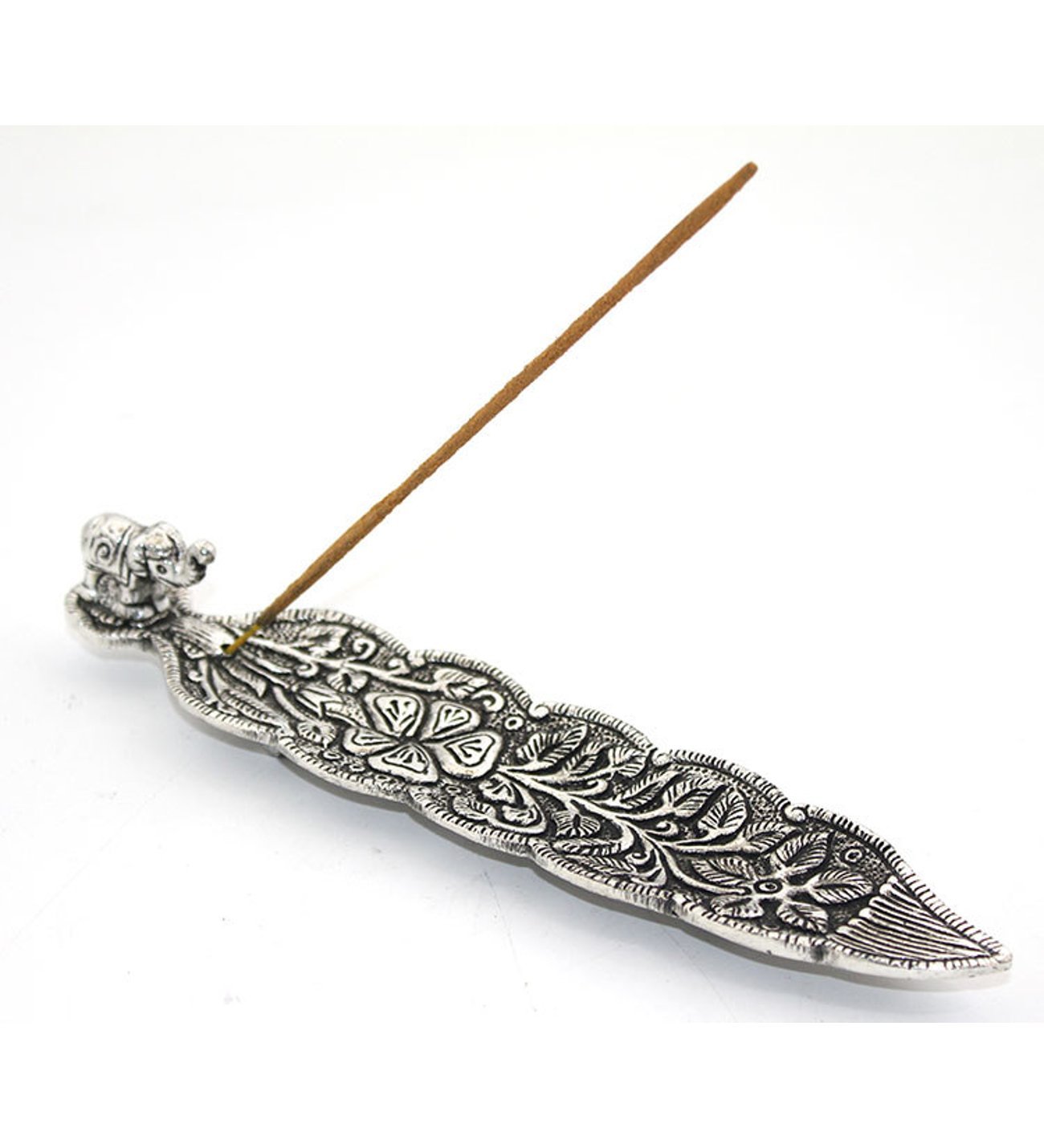 Metal Kayık Tütsülük Fil 23cm
