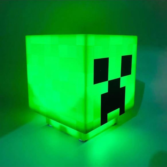 Minecraft Creeper Gece Lambası