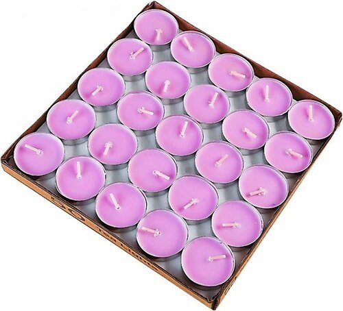 New Color Candle Dekor Mum 8cm 2´li