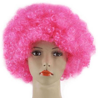 Kıvırcık Peruk ´Pembe´