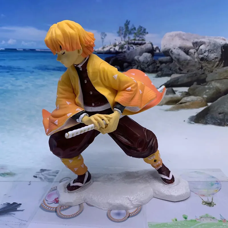 Demon Slayer Biblo Bulut Ayaklı 18cm ´Zenitsu´