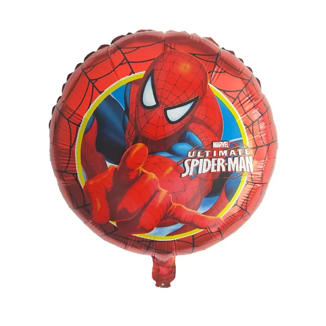 Helyum Folyo Balon 18" Yuvarlak Spiderman