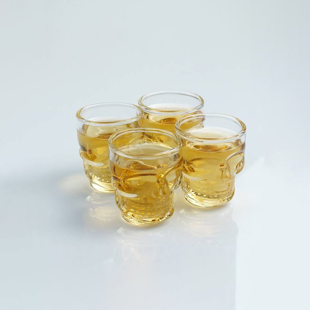 4´lü Kurukafa Shot Bardak
