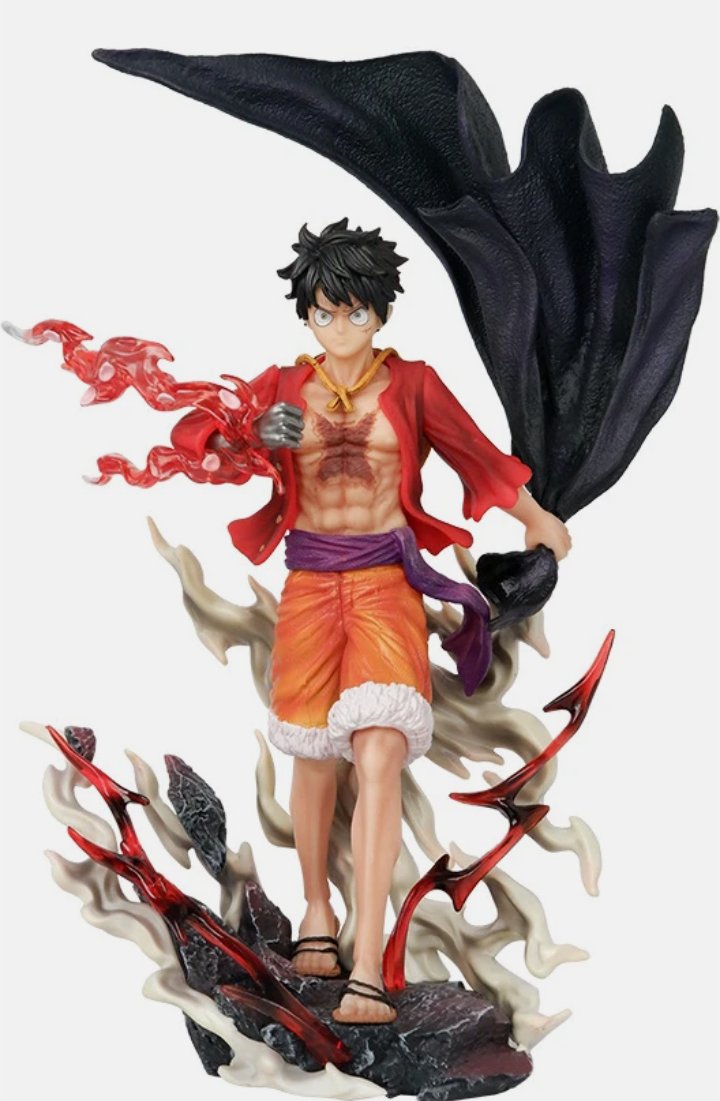 One Piece Biblo 30cm Luffy Haki