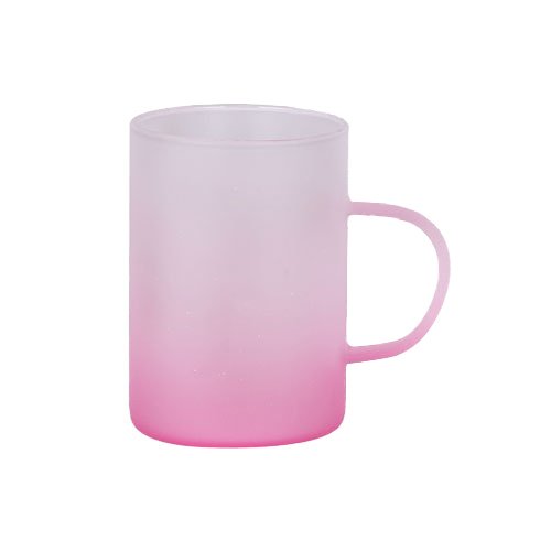Sublimasyon Buzlu Çay Fincanı - Pembe