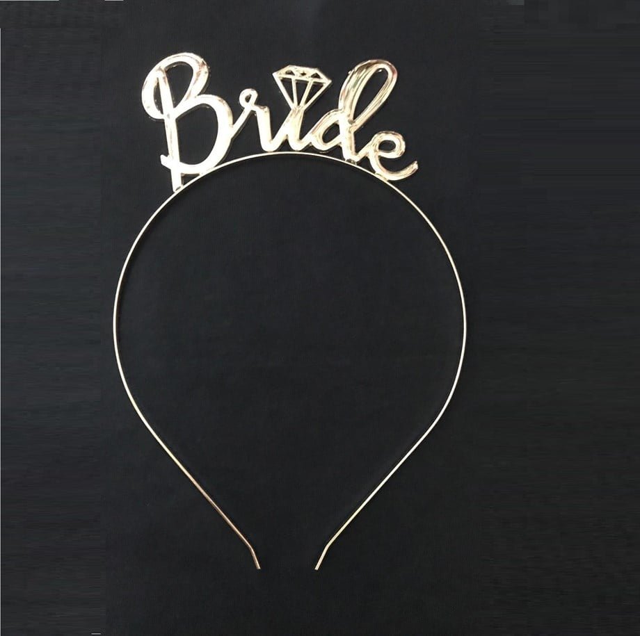 Metal Taç Silver ´Bride´