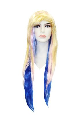 Uzun Peruk 60cm ´Renkli´