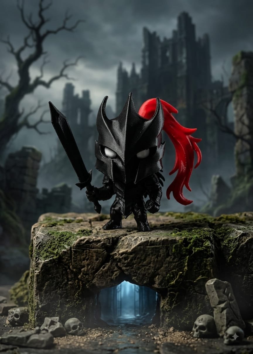 Solo Leveling - 3D Print Biblo Igris 9cm