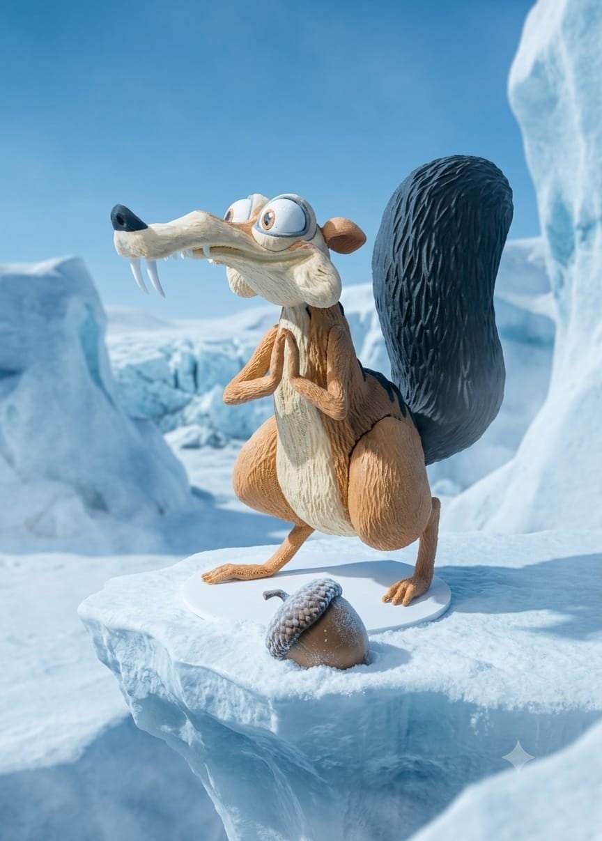 Ice Age ´Scrat´ 3D Print
