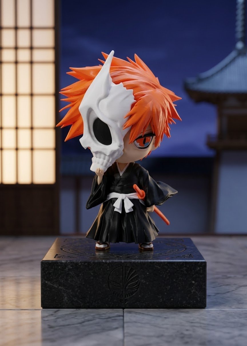 Bleach 3D Print Biblo Ichigo 20cm