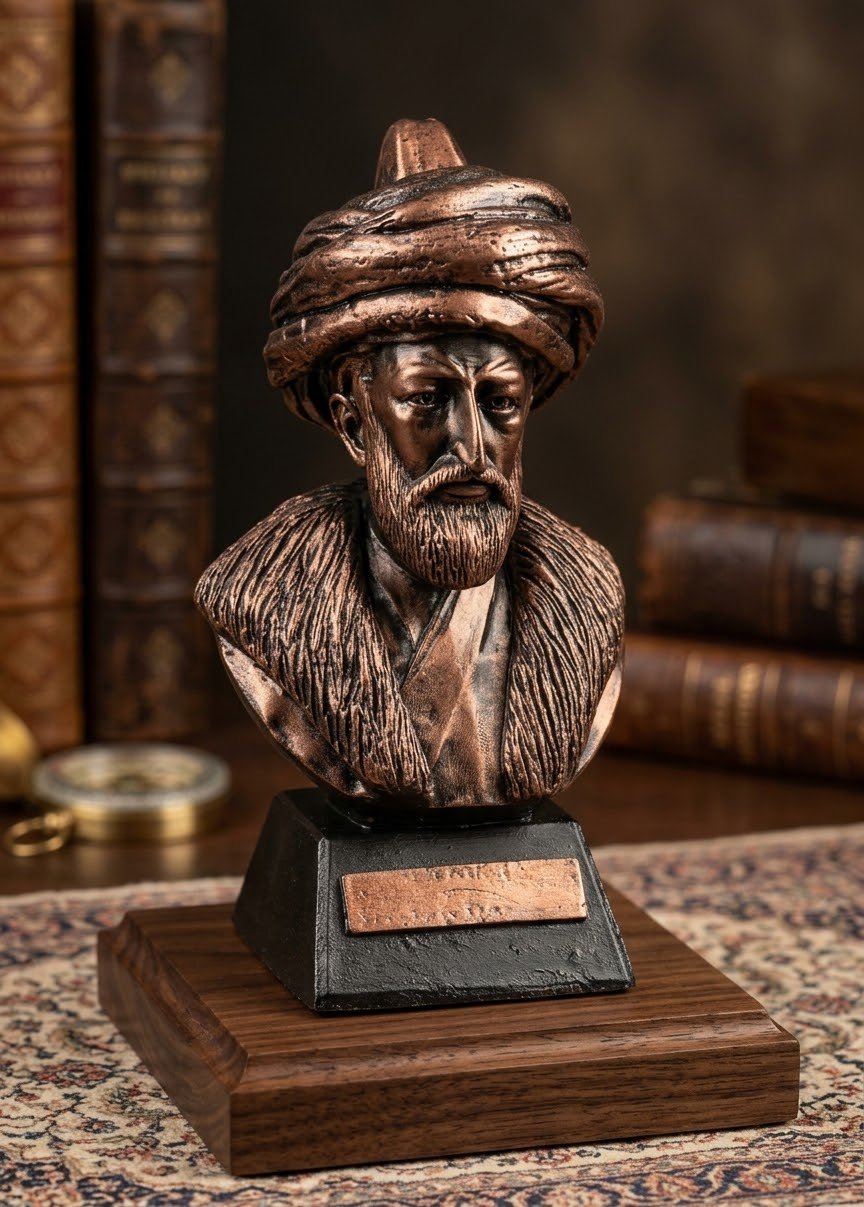 Polyester Büst Fatih Sultan Mehmed 15cm