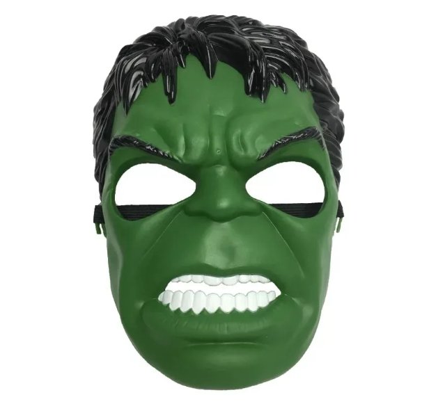 Plastik Maske ´Hulk´