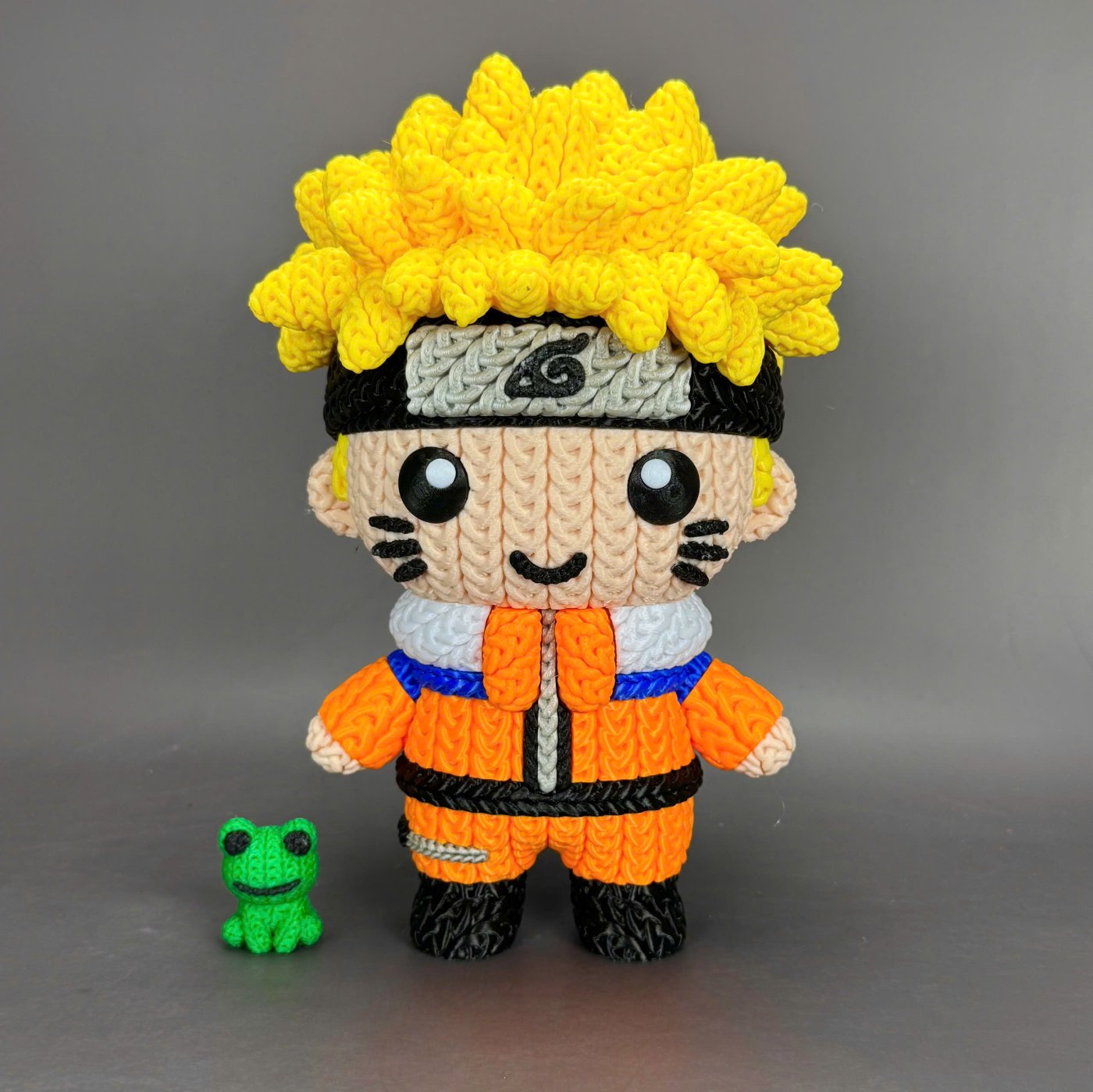 Naruto 3D Print Örgü Naruto 22cm